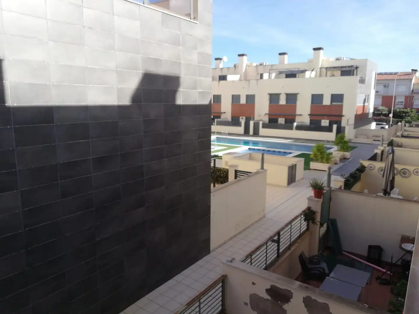 Terrassa de Casa adosada en venda en Castellón de la Plana / Castelló de la Plana amb Aire condicionat, Terrassa i Balcó