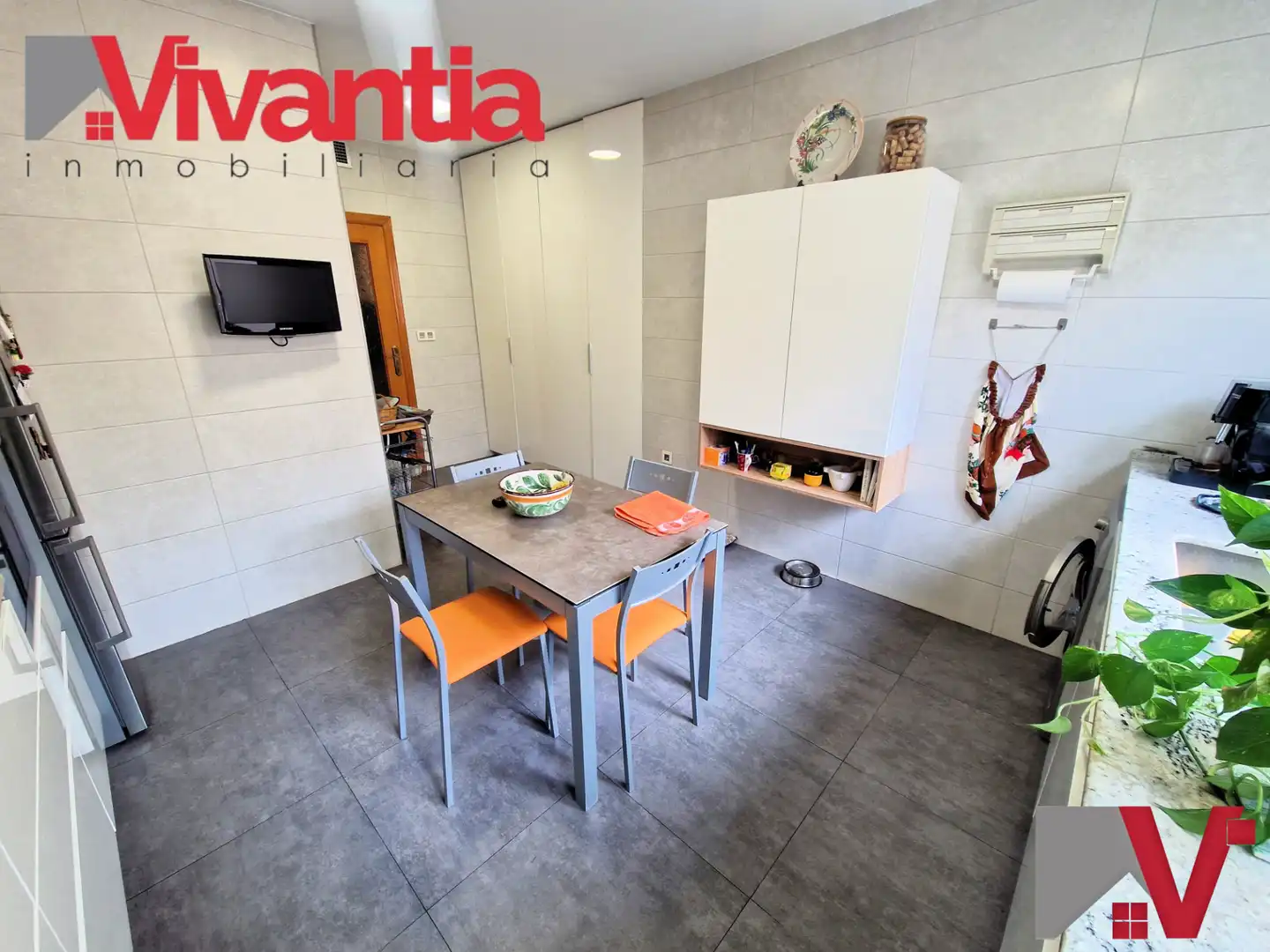 Kitchen of Flat for sale in Lorca  with Air Conditioner, Heating and Terrace