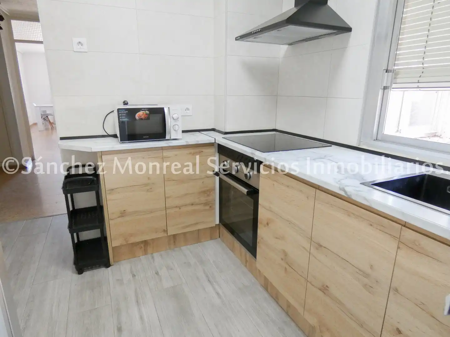 Cocina de Piso de alquiler en Alcázar de San Juan con Aire acondicionado, Terraza y Amueblado