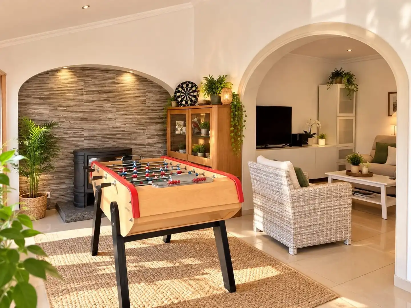 Sala d'estar de Casa o xalet en venda en Cap Martí - El Tossalet - Pinomar