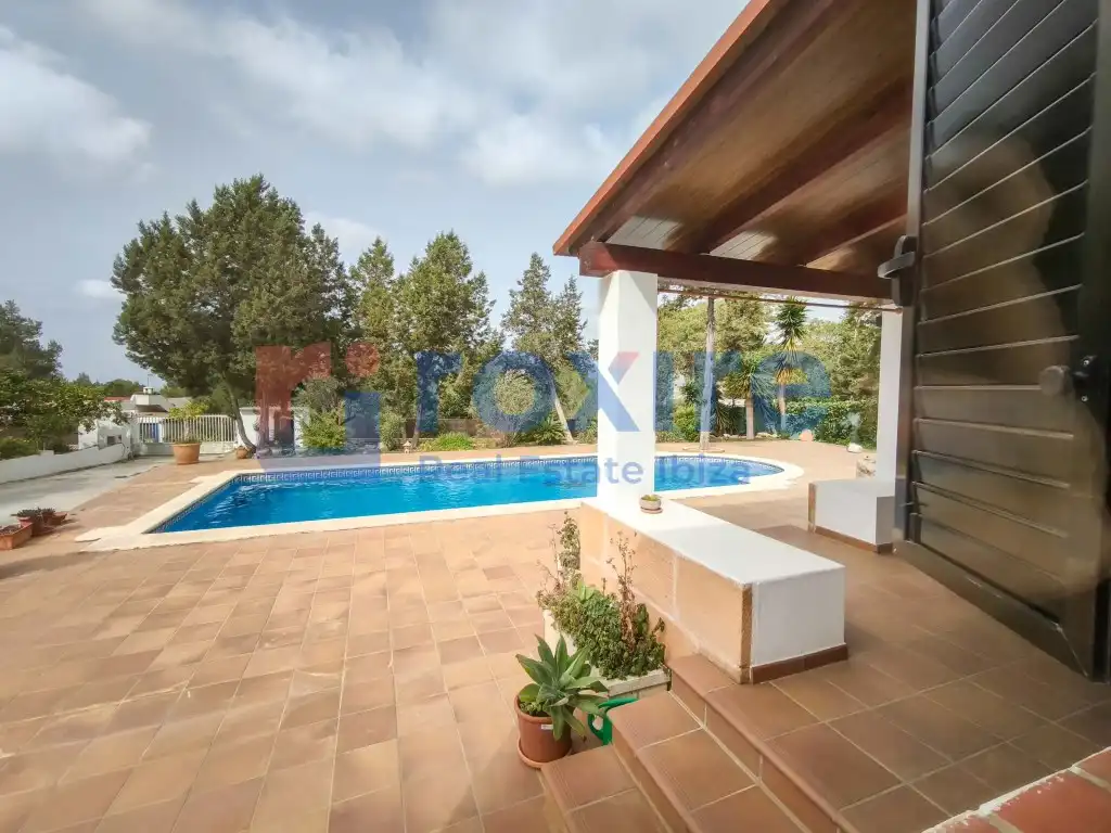 Garden of Houses for rent in Sant Antoni de Portmany  with Air Conditioner, Private garden and Terrace