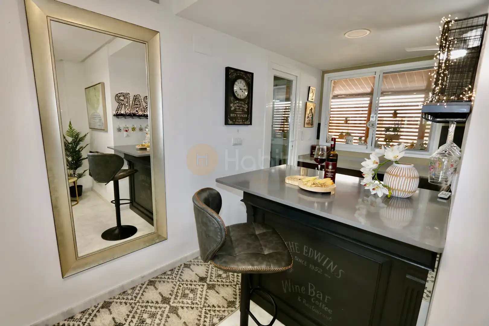Cocina de Planta baja en venta en Fuente Álamo de Murcia con Aire acondicionado, Calefacción y Jardín privado