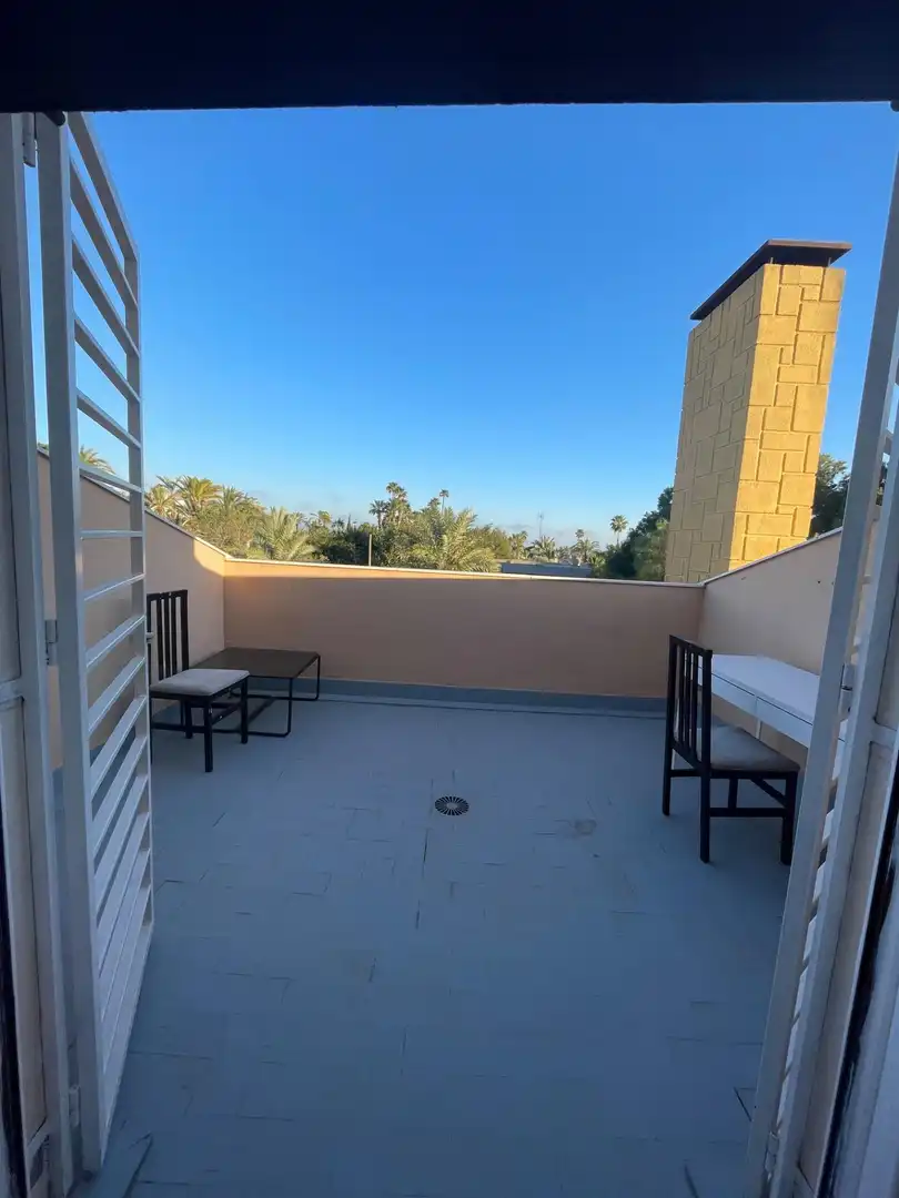 Terrassa de Casa o xalet en venda en Elche / Elx amb Aire condicionat, Jardí privat i Terrassa