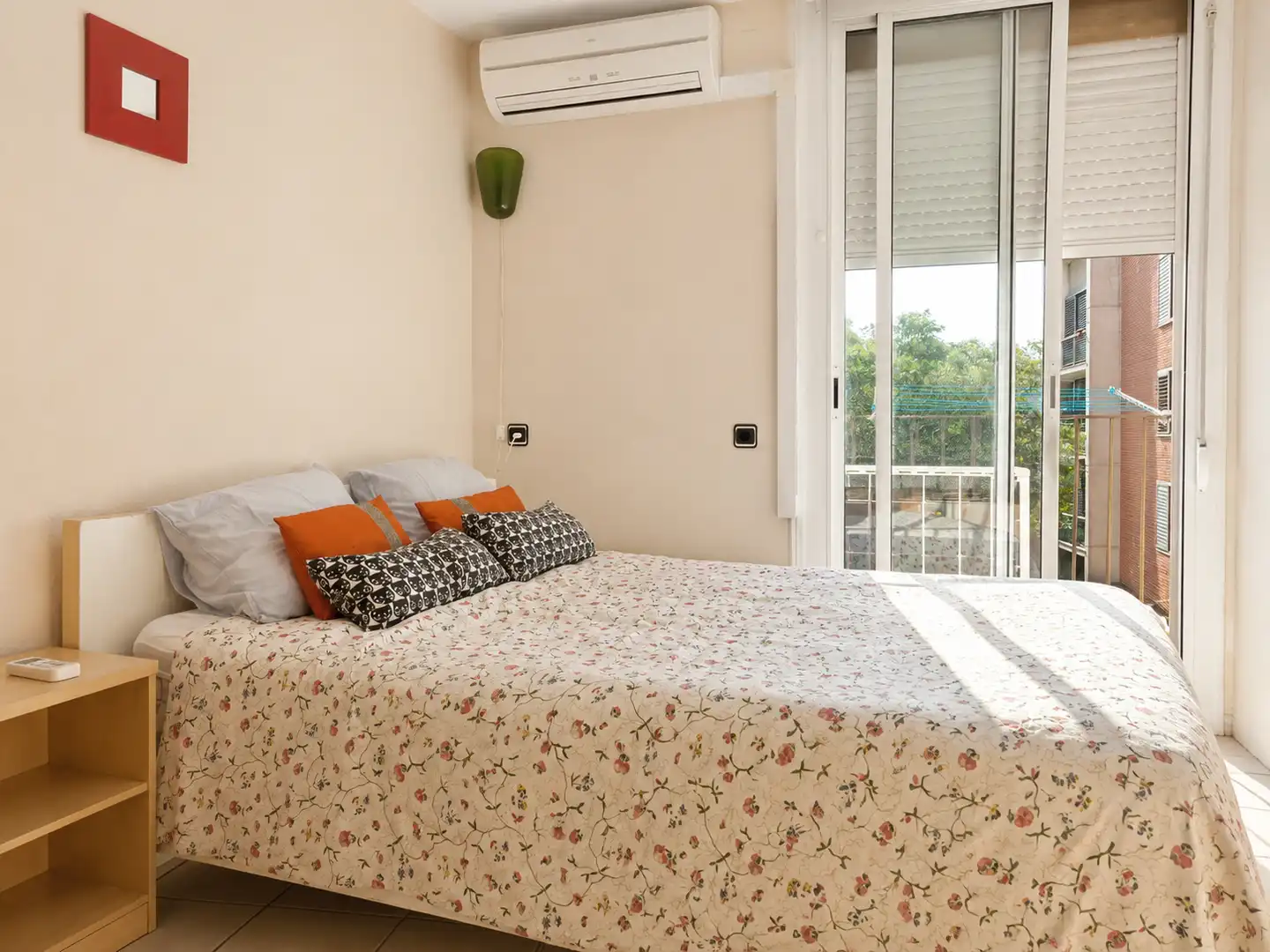 Schlafzimmer von Wohnung zum Verkauf in Barcelona mit Klimaanlage, Heizung und Möbliert