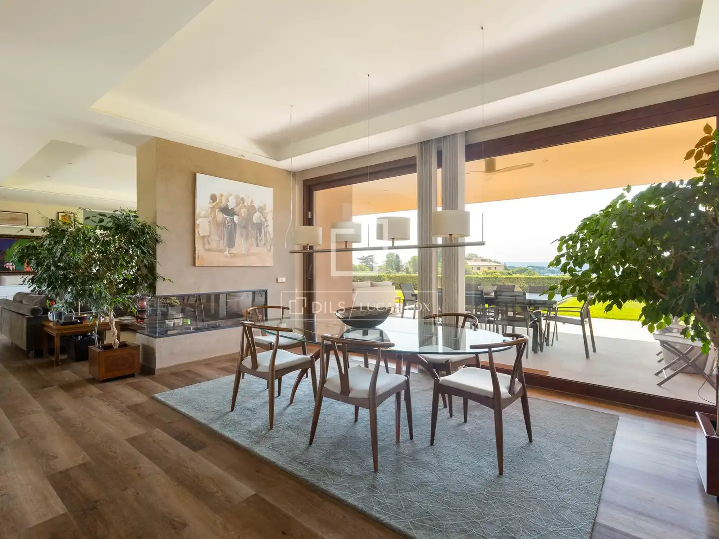 Comedor de Casa o chalet en venta en Sant Vicenç de Montalt con Aire acondicionado, Calefacción y Jardín privado