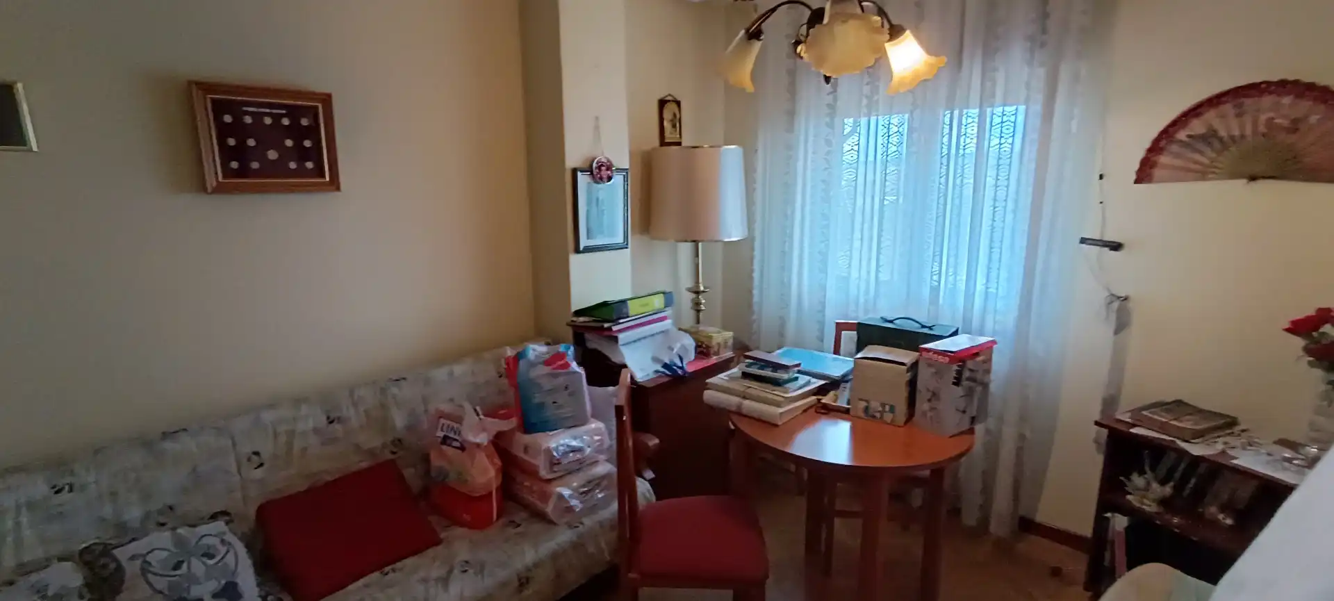 Sala de estar de Piso en venta en Valladolid con Calefacción, Parquet y Trastero