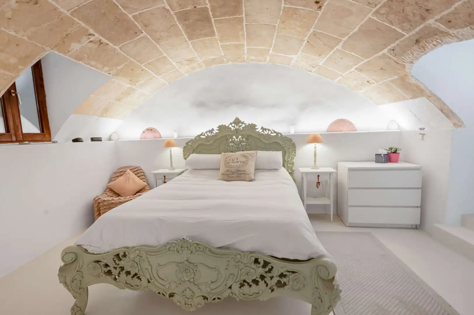 Schlafzimmer von Erdgeschoss zum Verkauf in  Palma de Mallorca mit Klimaanlage, Parkett und Möbliert