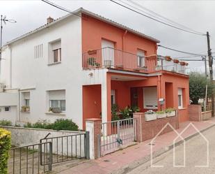 Exterior view of Single-family semi-detached for sale in Cassà de la Selva