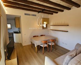 Dining room of Attic to rent in  Barcelona Capital  with Air Conditioner, Heating and Parquet flooring