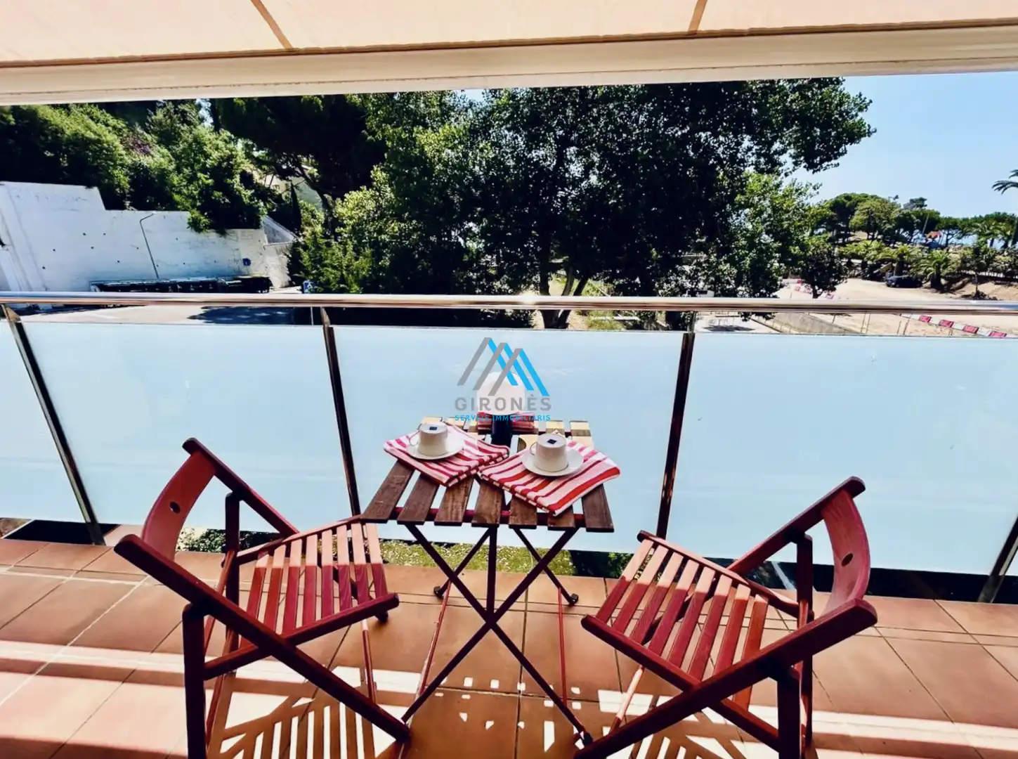 Terrassa de Apartament de lloguer en Santa Cristina d'Aro amb Parquet i Terrassa
