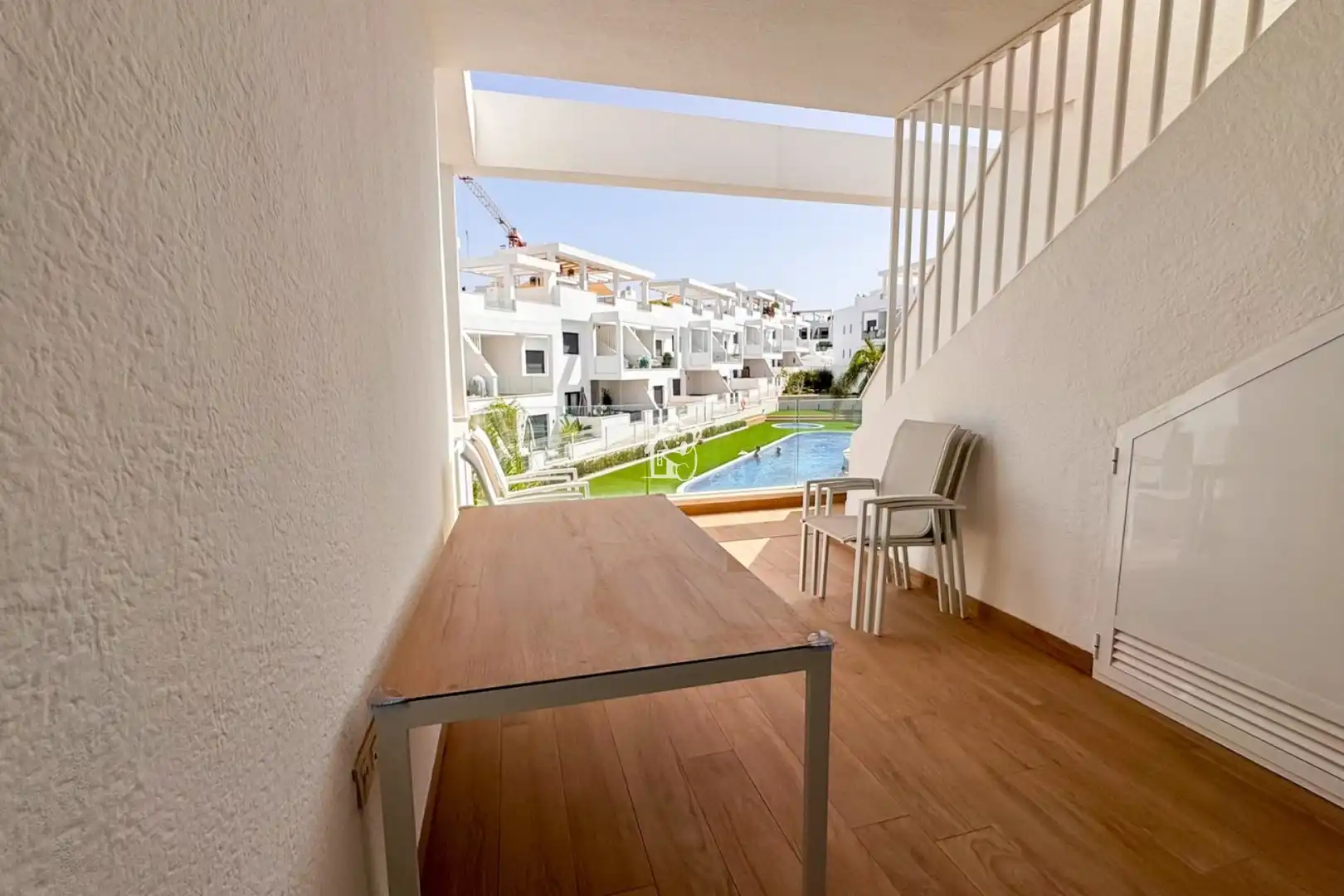 Terrace of Apartments for rent in Torrevieja  with Air Conditioner, Terrace and Swimming Pool