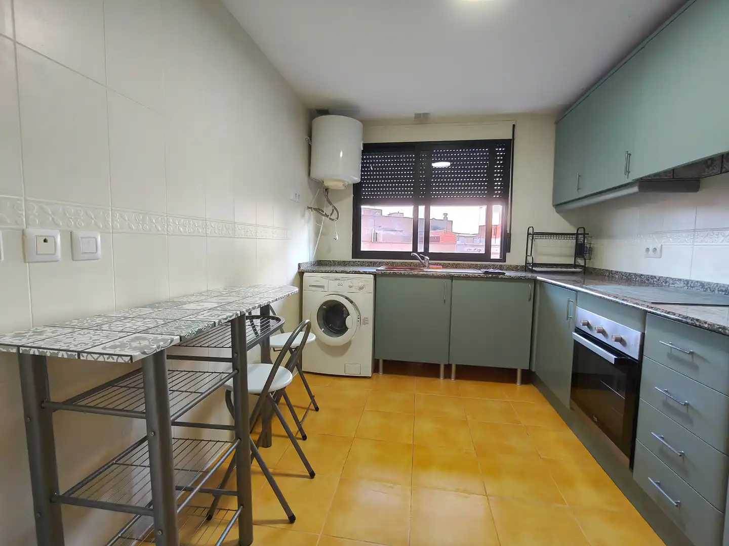 Küche von Wohnung zum Verkauf in Vila-real mit Klimaanlage, Möbliert und Ofen