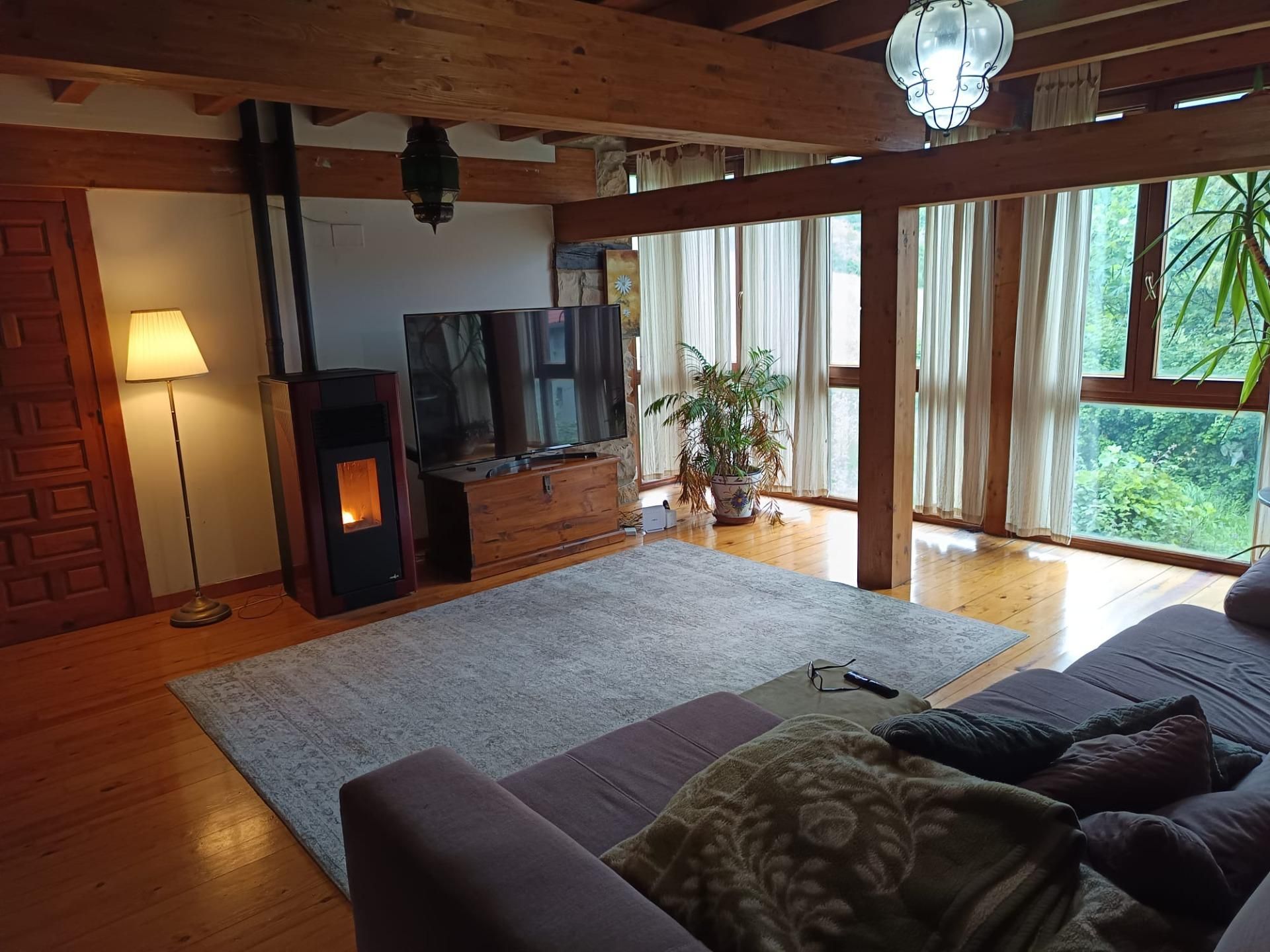 Living room of House or chalet for sale in Artzentales  with Heating
