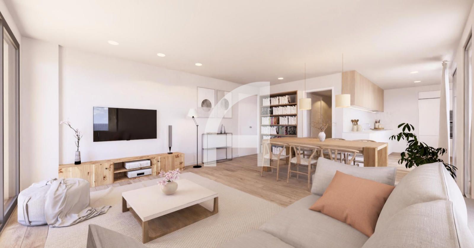 Sala d'estar de Casa o xalet en venda en Terrassa amb Aire condicionat, Calefacció i Parquet