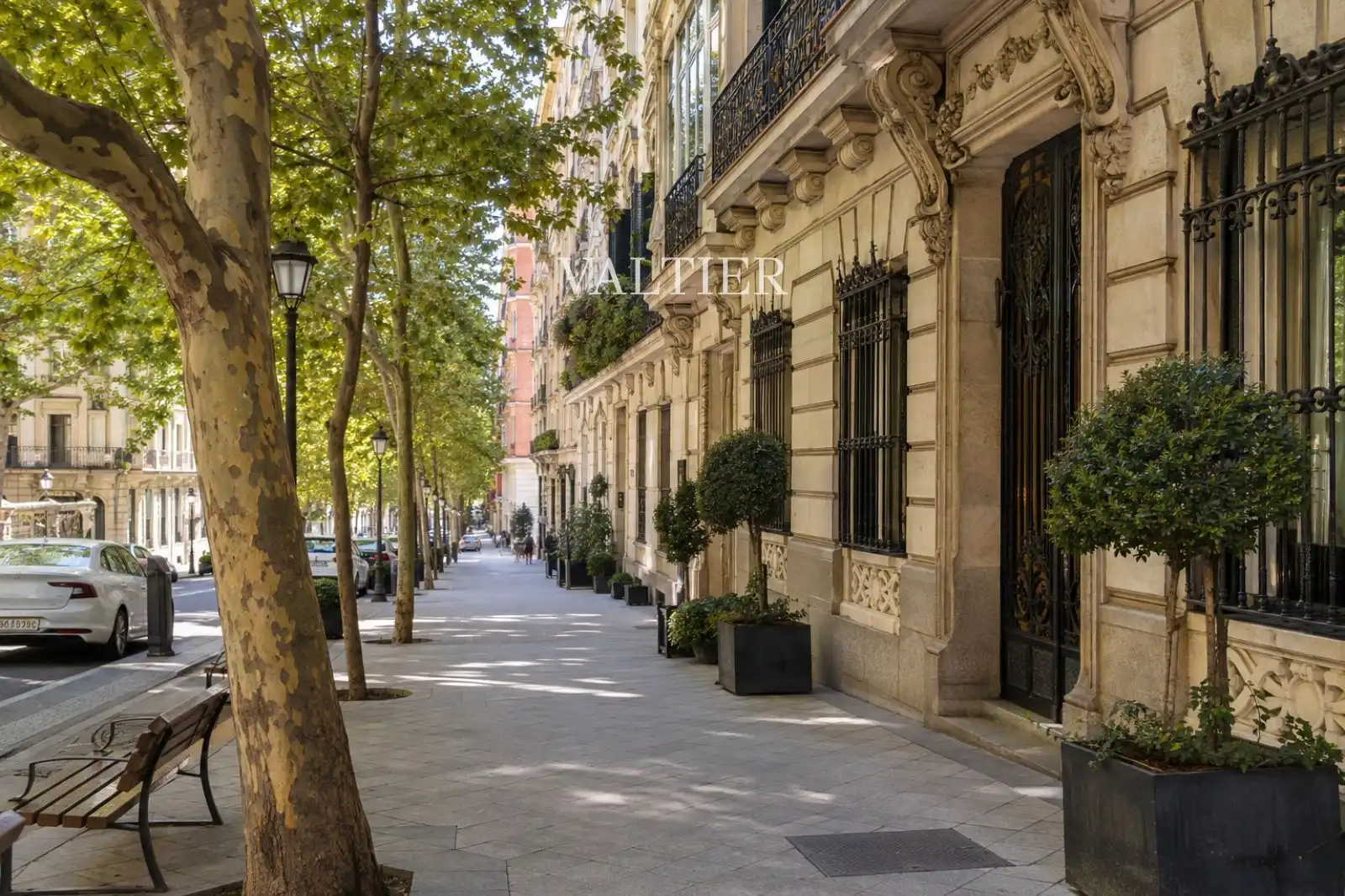 Vista exterior de Piso de alquiler en Madrid con Aire acondicionado y Calefacción