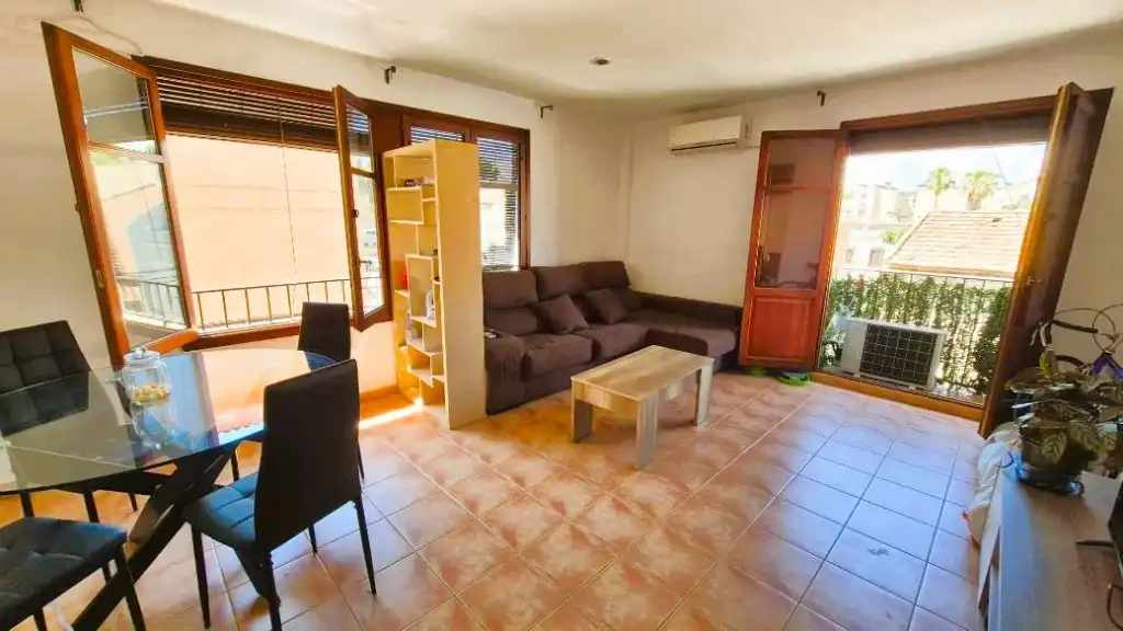 Sala d'estar de Àtic en venda en Rocafort amb Aire condicionat, Traster i Moblat