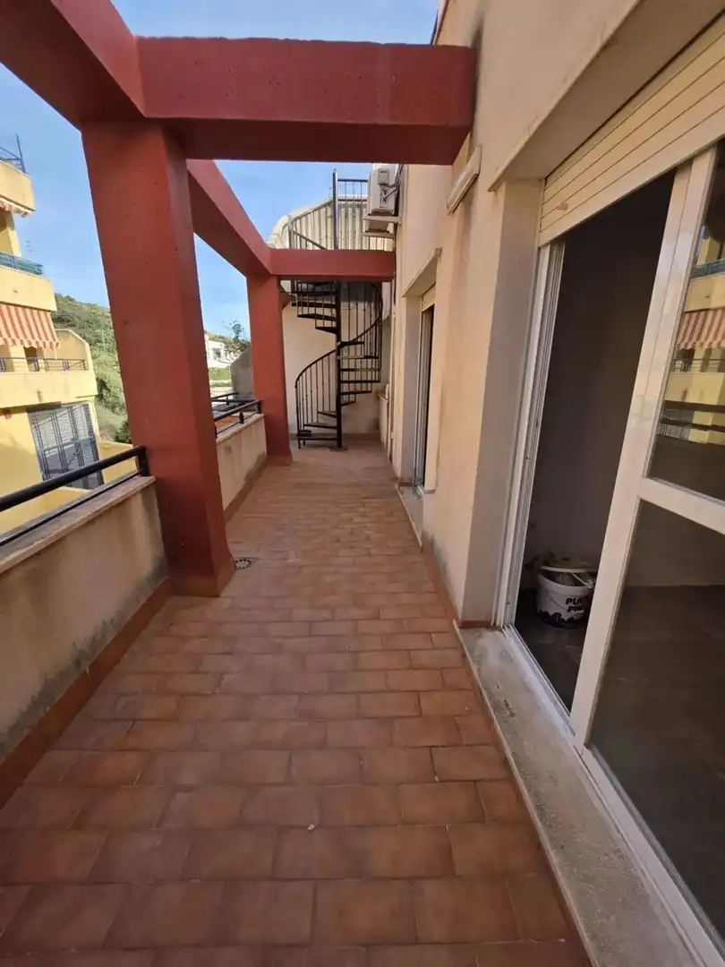 Terraza de Ático en venta en Málaga con Piscina comunitaria