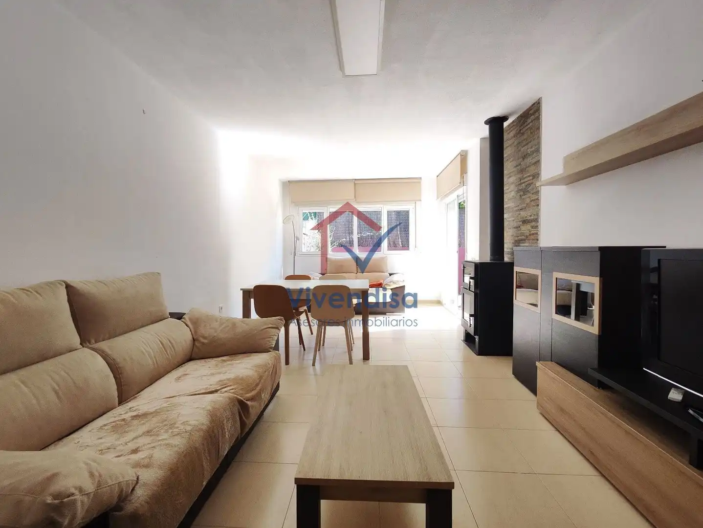 Wohnzimmer von Einfamilien-Reihenhaus zur Miete in Torija mit Heizung, Privatgarten und Terrasse