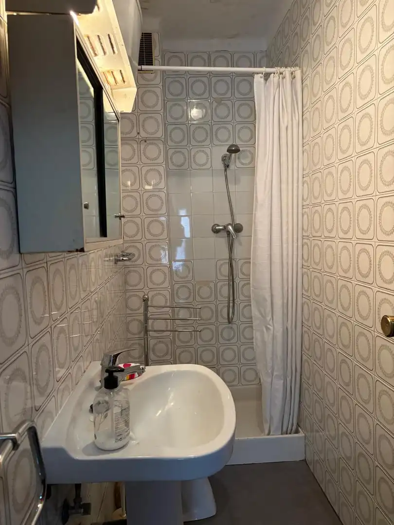 Badezimmer von Wohnung zum Verkauf in Murcia mit Klimaanlage und Abstellraum