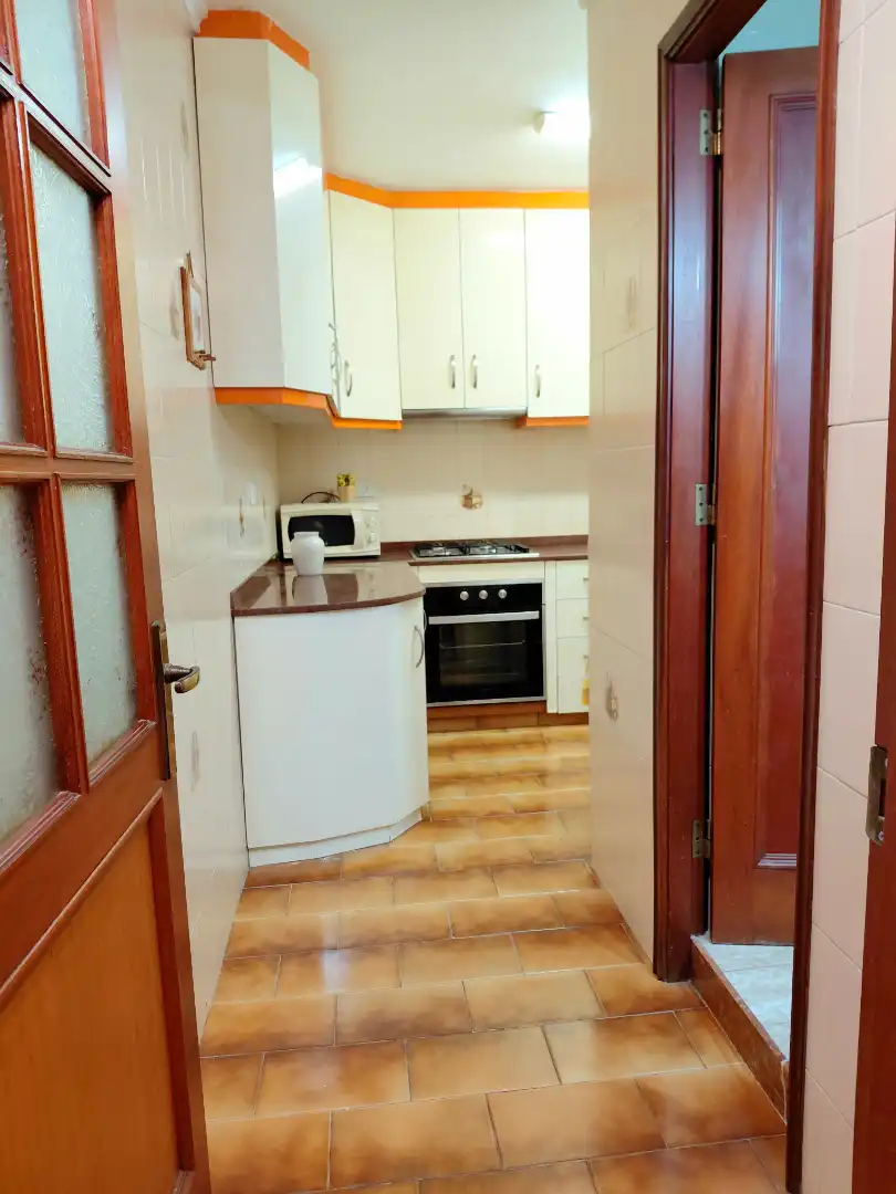 Cocina de Piso de alquiler en Las Palmas de Gran Canaria con Amueblado, Horno y Lavadora