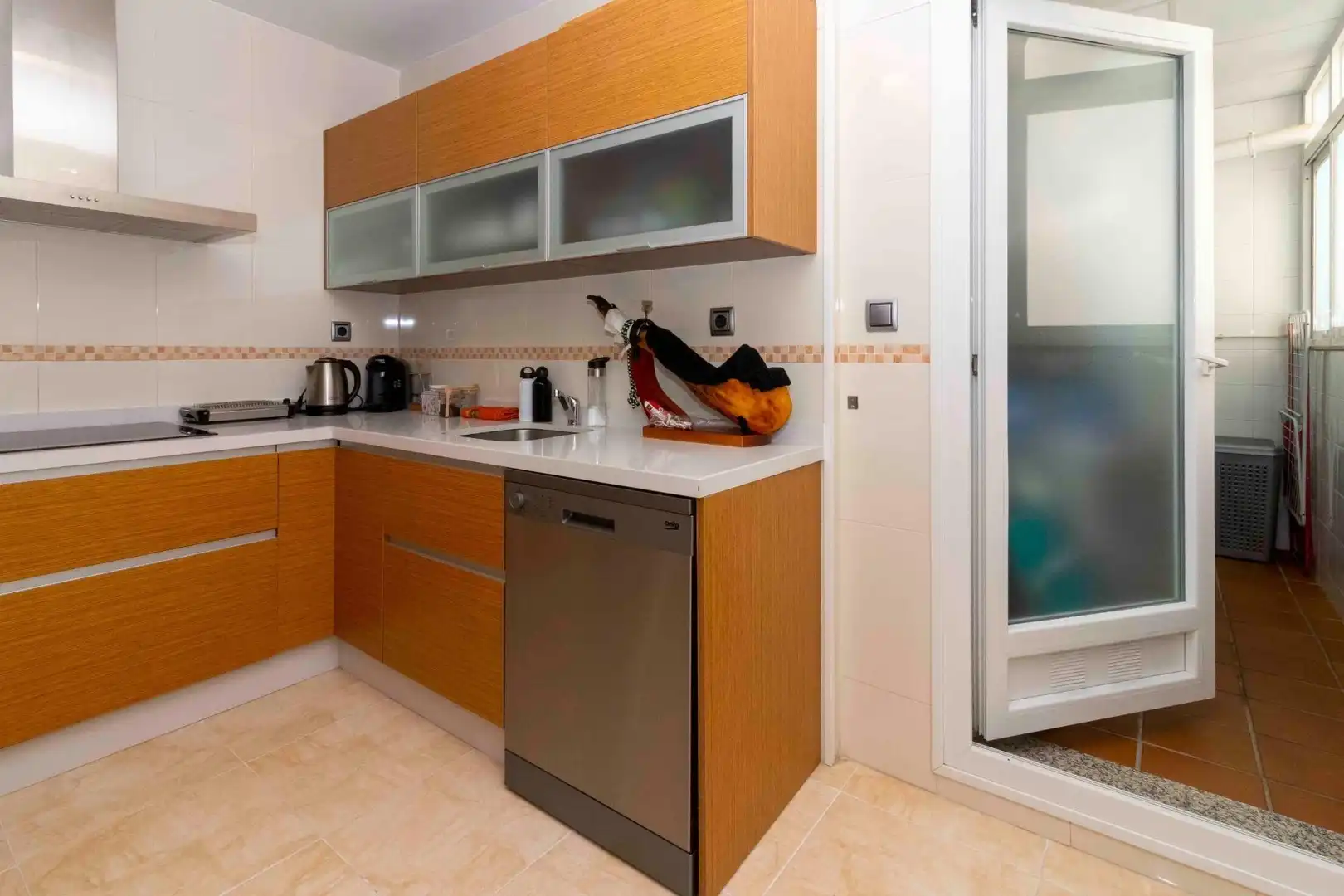 Cocina de Piso en venta en Badajoz con Calefacción, Parquet y Trastero