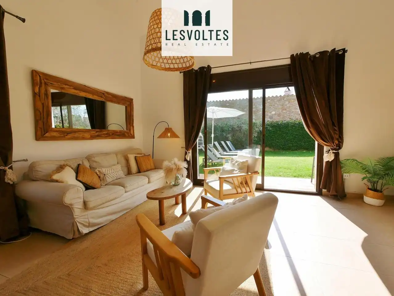 Sala de estar de Casa o chalet en venta en Madremanya, Girona