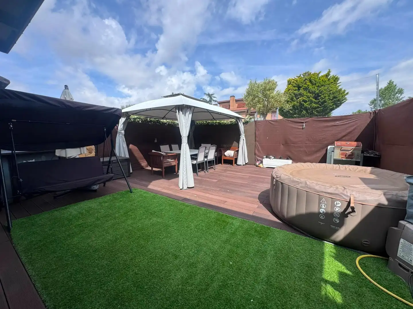 Terraza de Casa adosada en venta en Yebes con Calefacción, Balcón y Piscina comunitaria