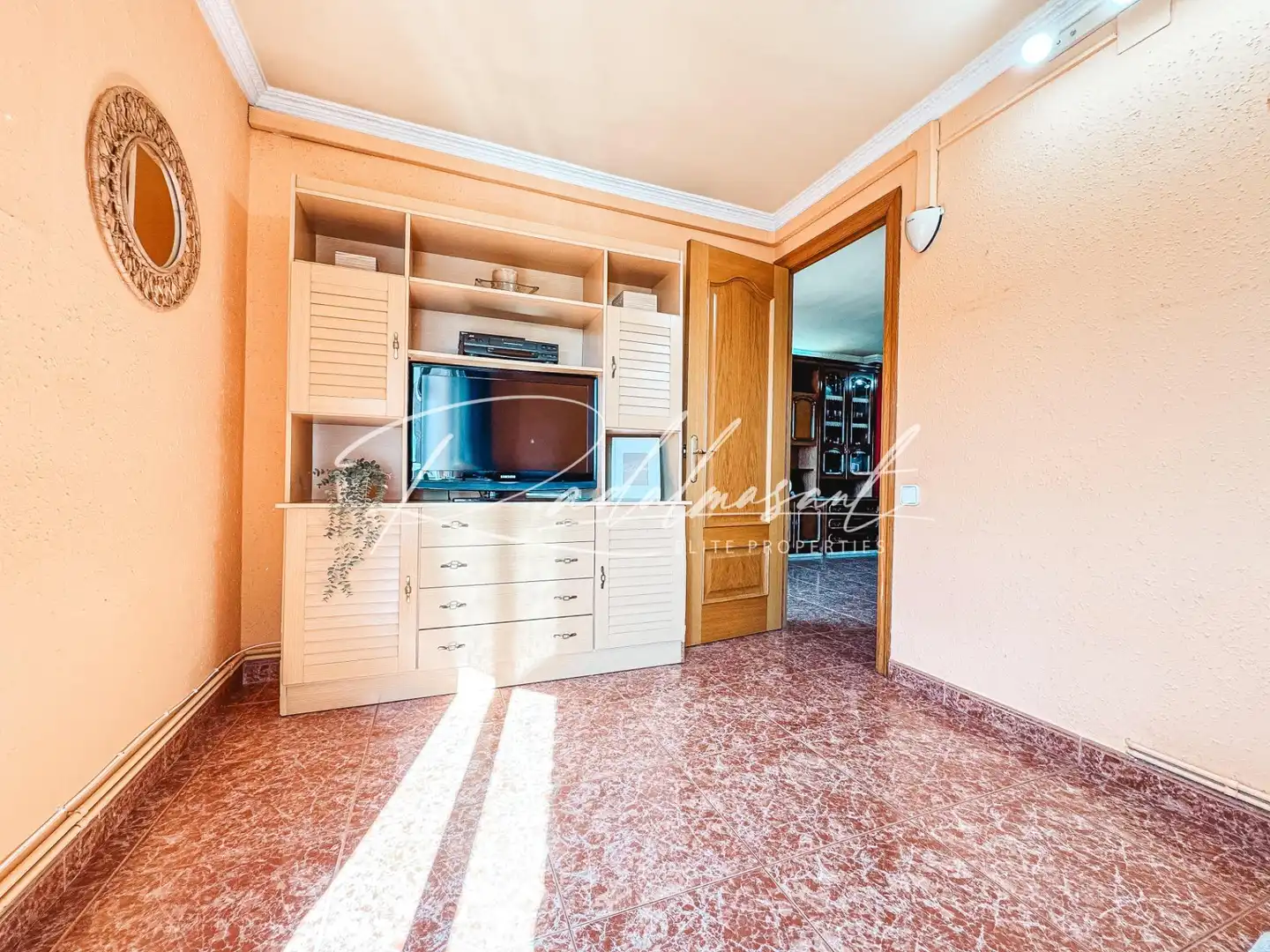 Sala d'estar de Pis en venda en Reus amb Aire condicionat, Terrassa i Moblat
