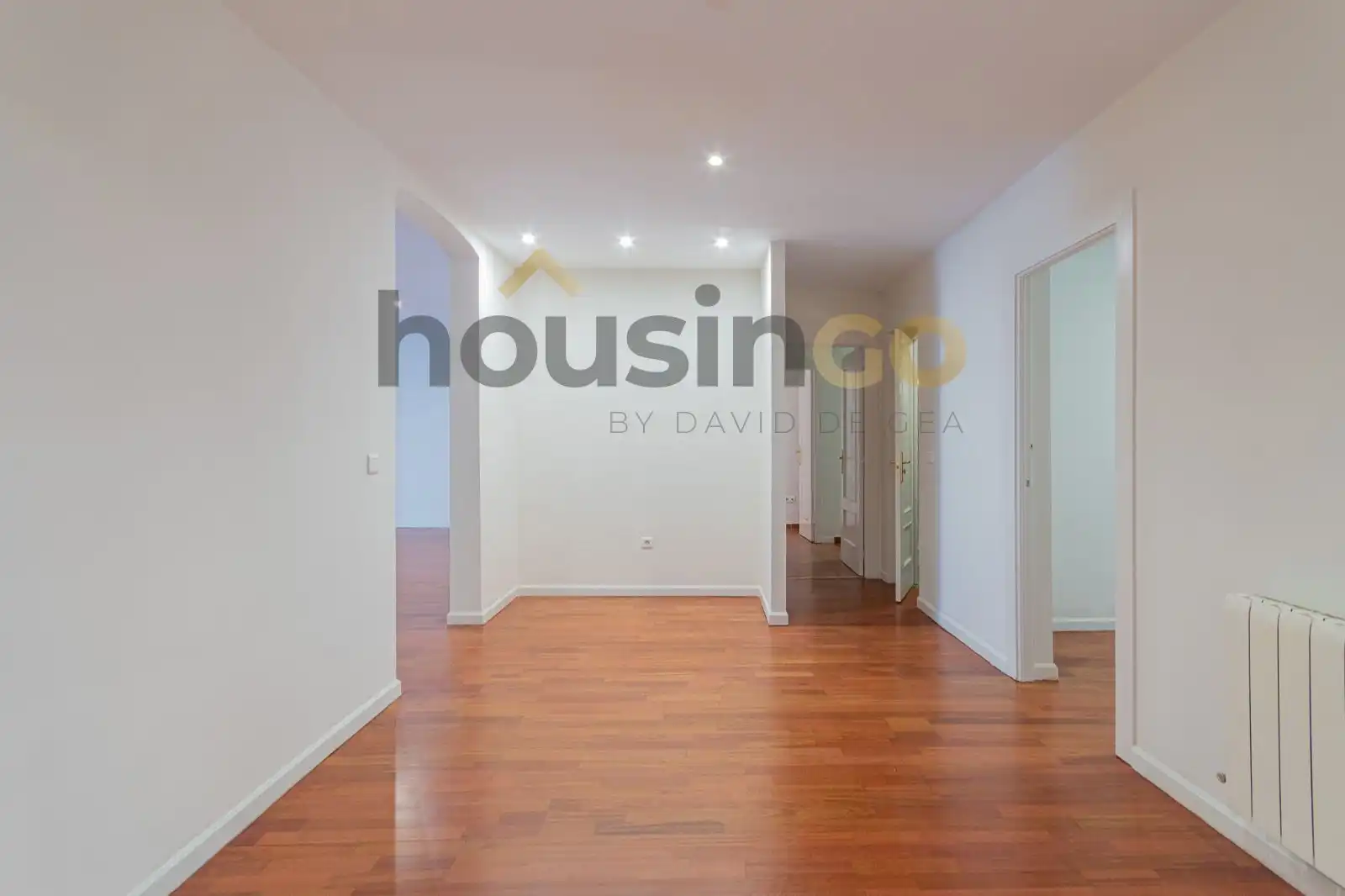 Sala de estar de Piso de alquiler en Barrio de Salamanca