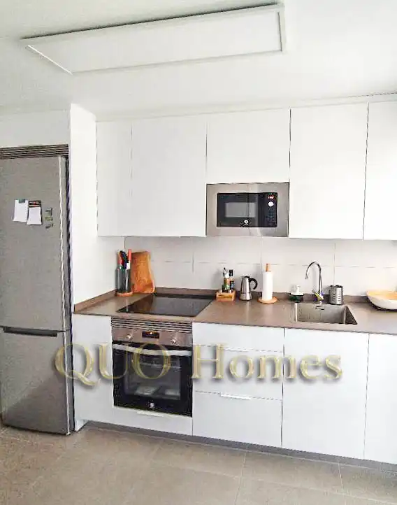 Kitchen of Flat for sale in Jerez de la Frontera  with Air Conditioner and Furnished