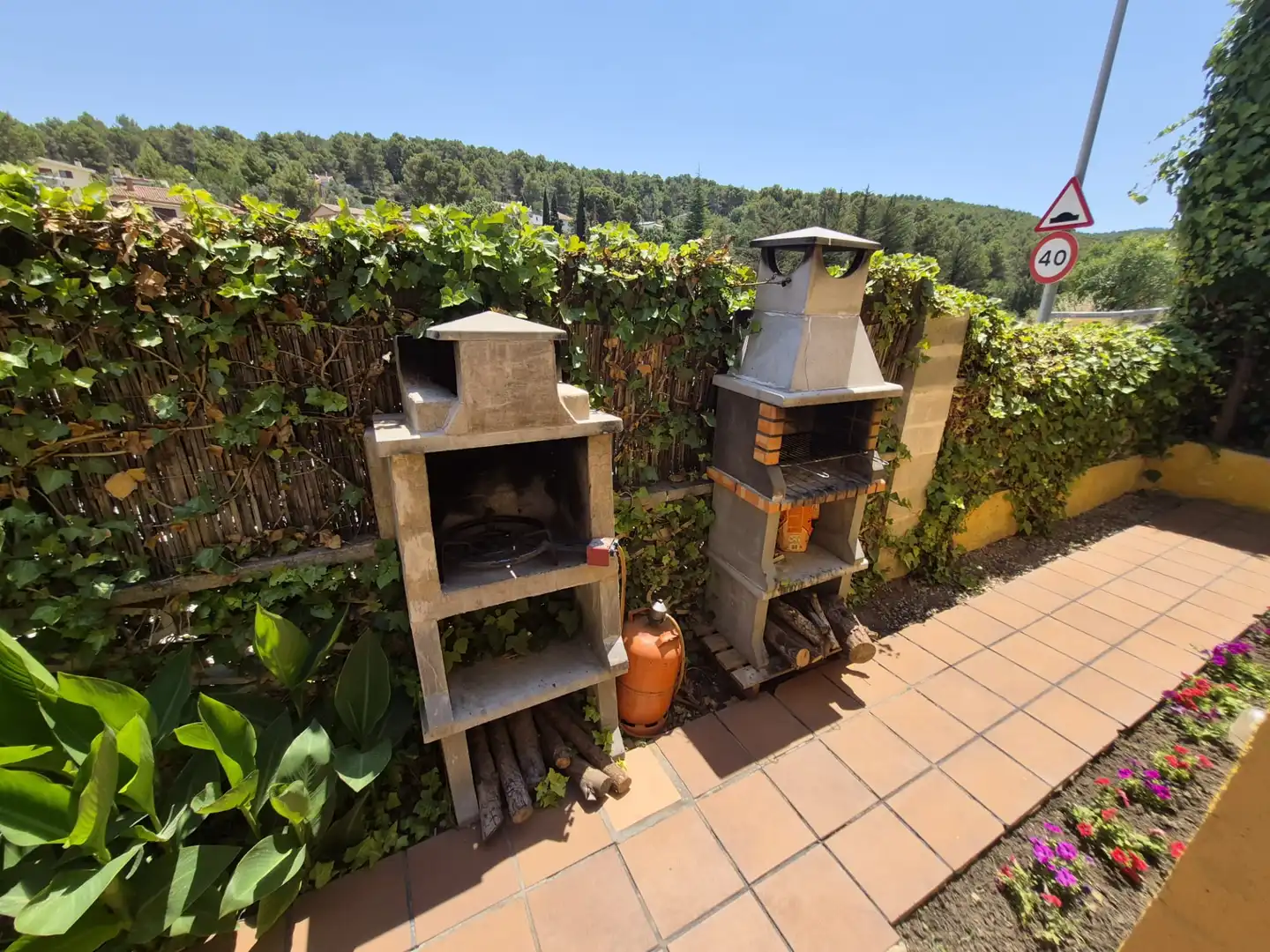 Jardín de Casa o chalet de alquiler en La Llacuna con Aire acondicionado, Calefacción y Jardín privado