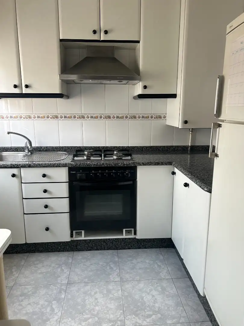 Kitchen of Flat for rent in Santiago de Compostela   with Furnished