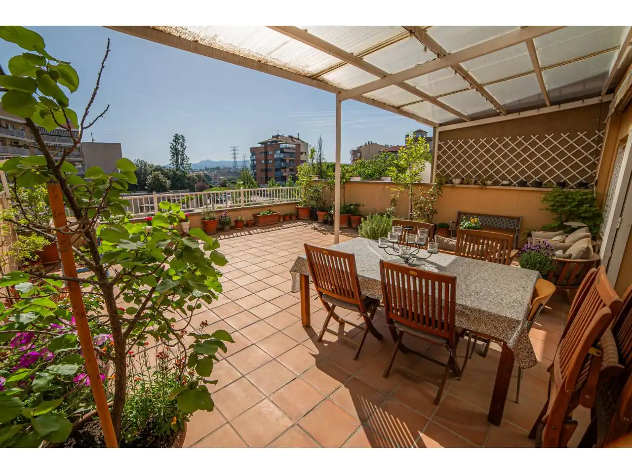 Terraza de Piso en venta en Manresa con Calefacción, Jardín privado y Terraza