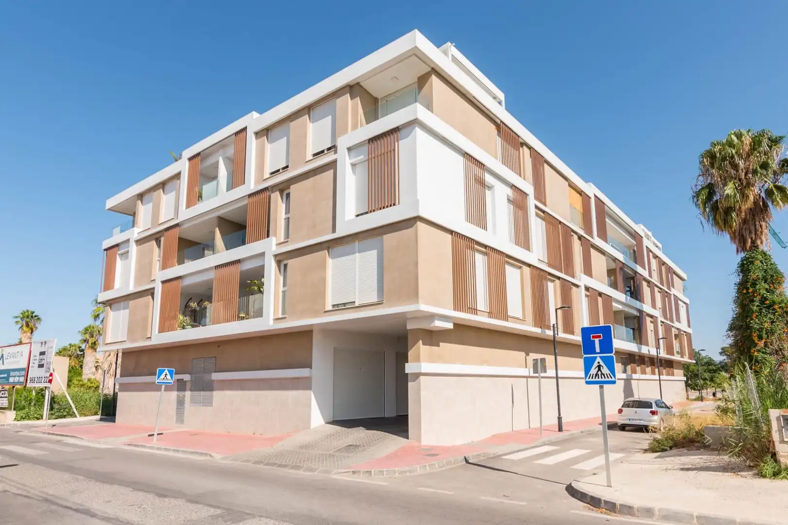 Exterior view of Flat for sale in Murcia  with Air Conditioner, Terrace and Storage room