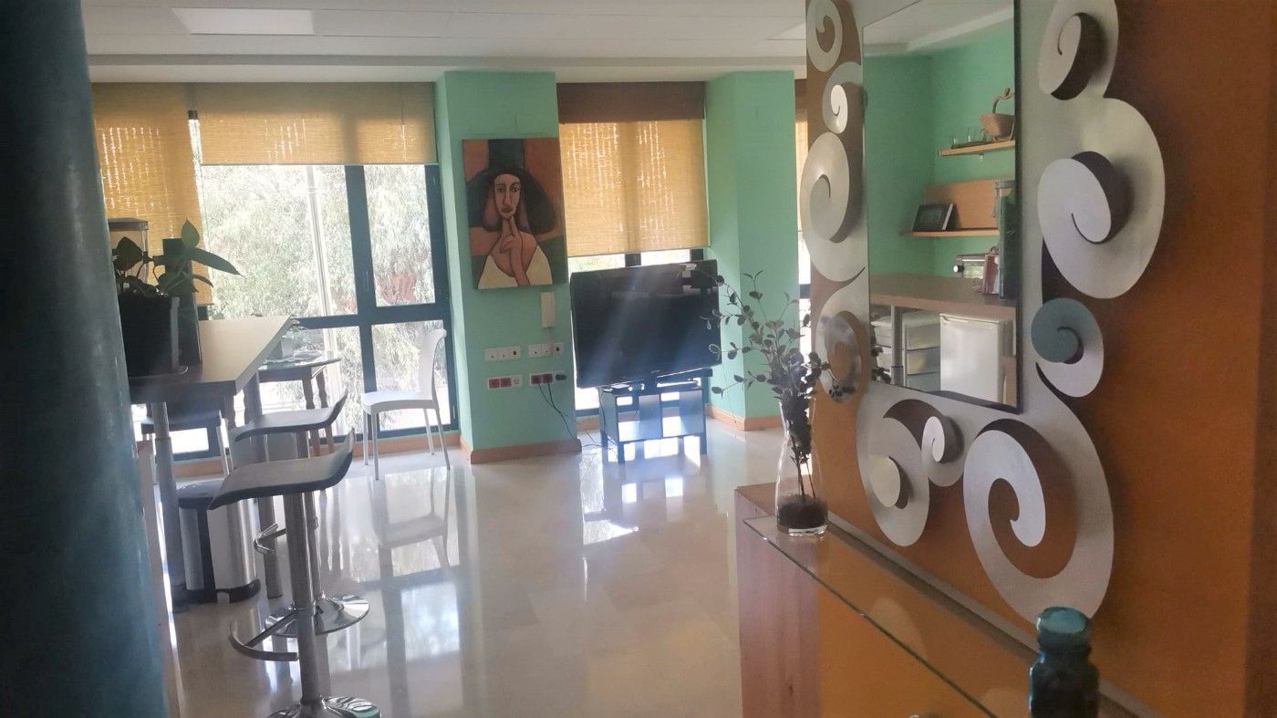 Sala de estar de Piso de alquiler en Orihuela con Aire acondicionado, Calefacción y Amueblado