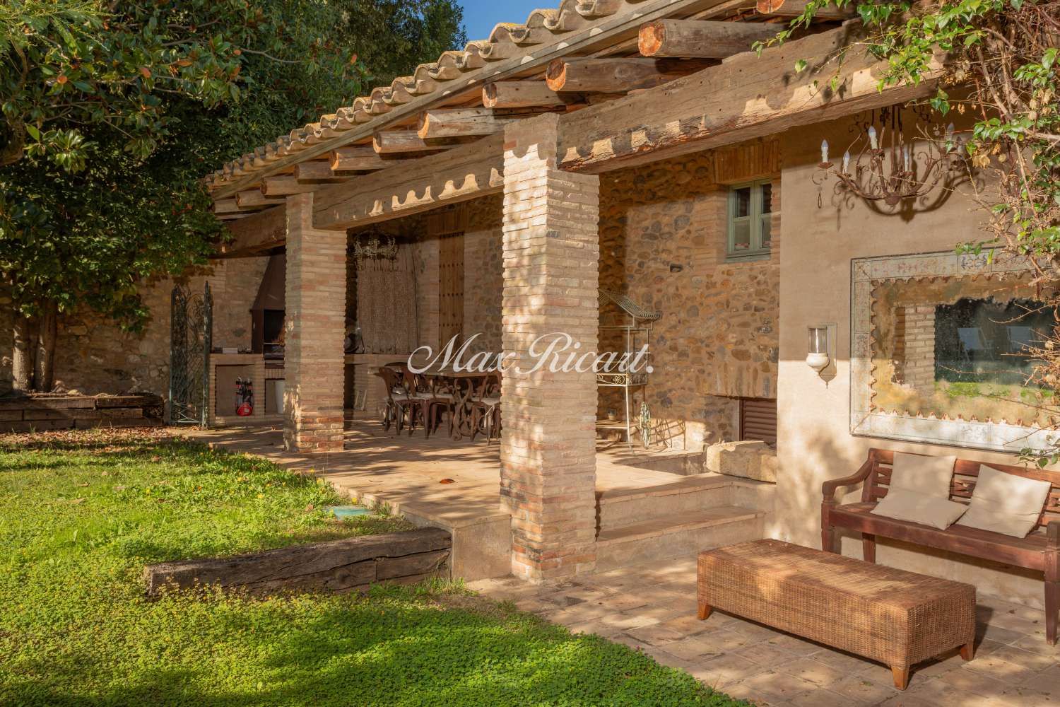 Garden of House or chalet for sale in Vilaür  with Air Conditioner, Terrace and Storage room