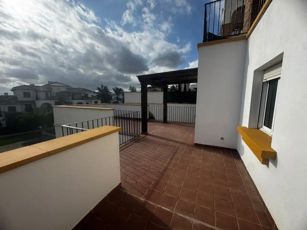 Terrace of Flat for sale in Las Salinas