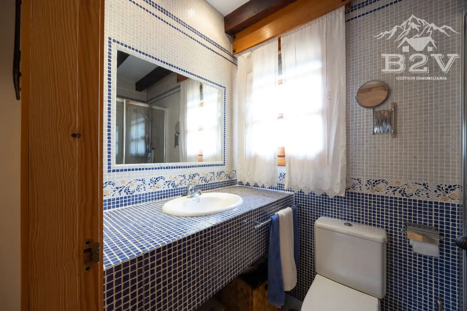 Baño de Casa o chalet en venta en Garganta de los Montes con Aire acondicionado, Calefacción y Jardín privado