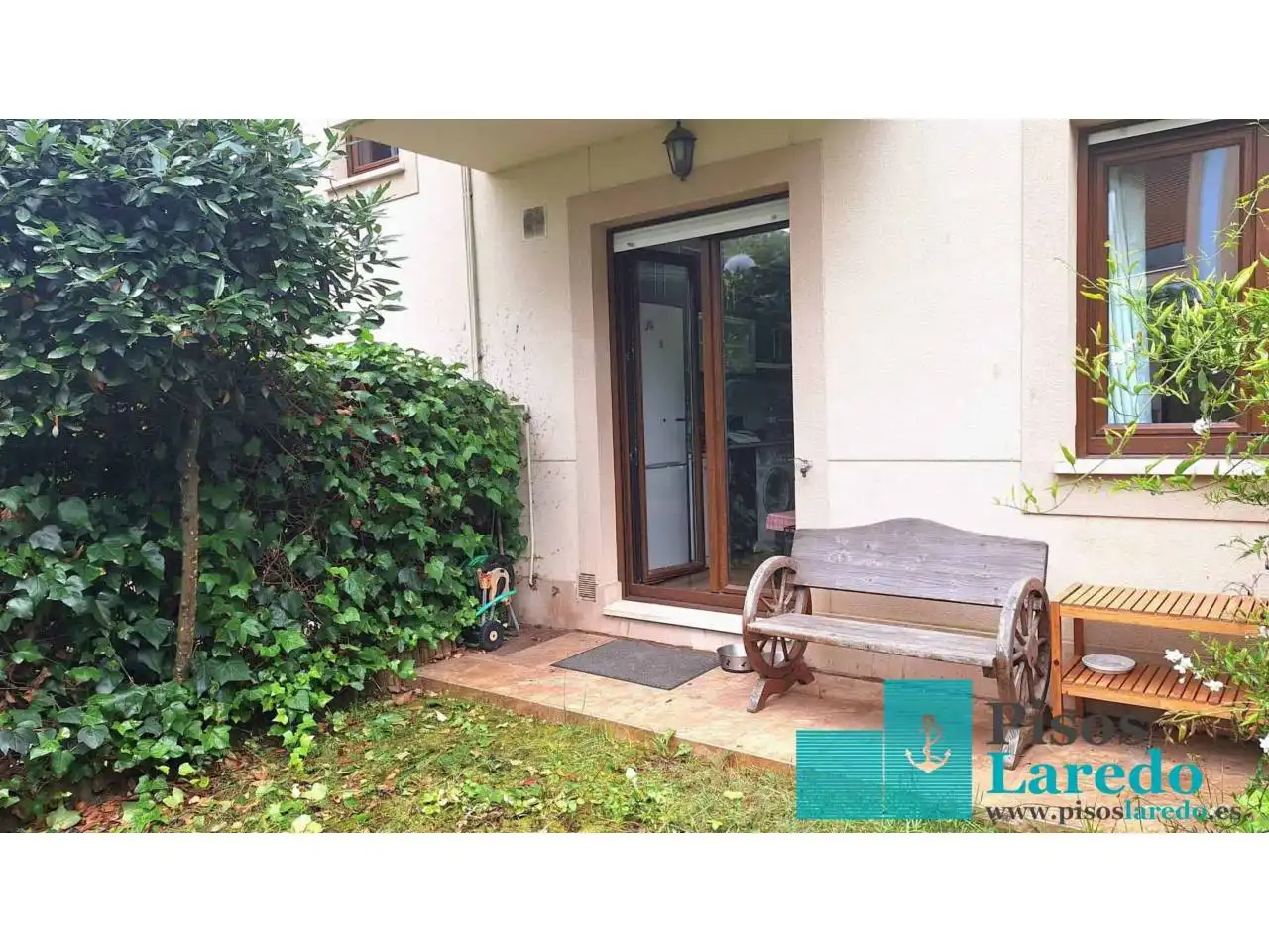 Garden of Flat for rent in Limpias, Cantabria