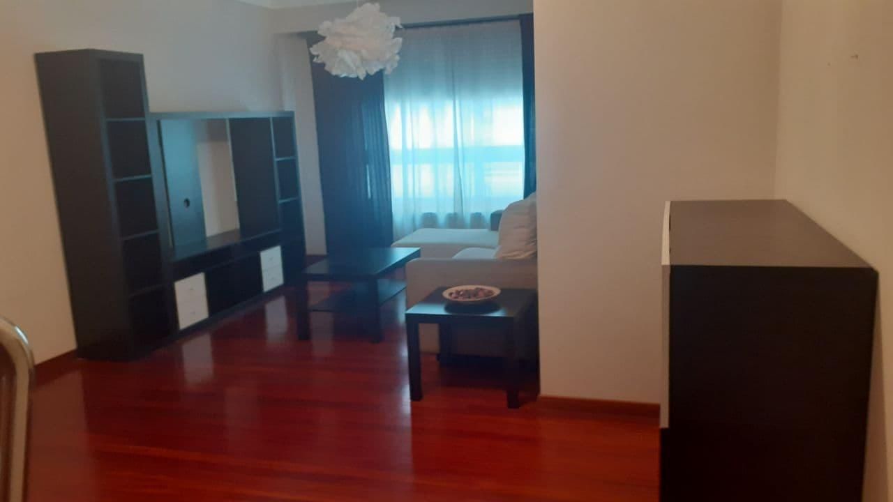 Sala d'estar de Dúplex de lloguer en Ourense Capital  amb Aire condicionat, Calefacció i Parquet