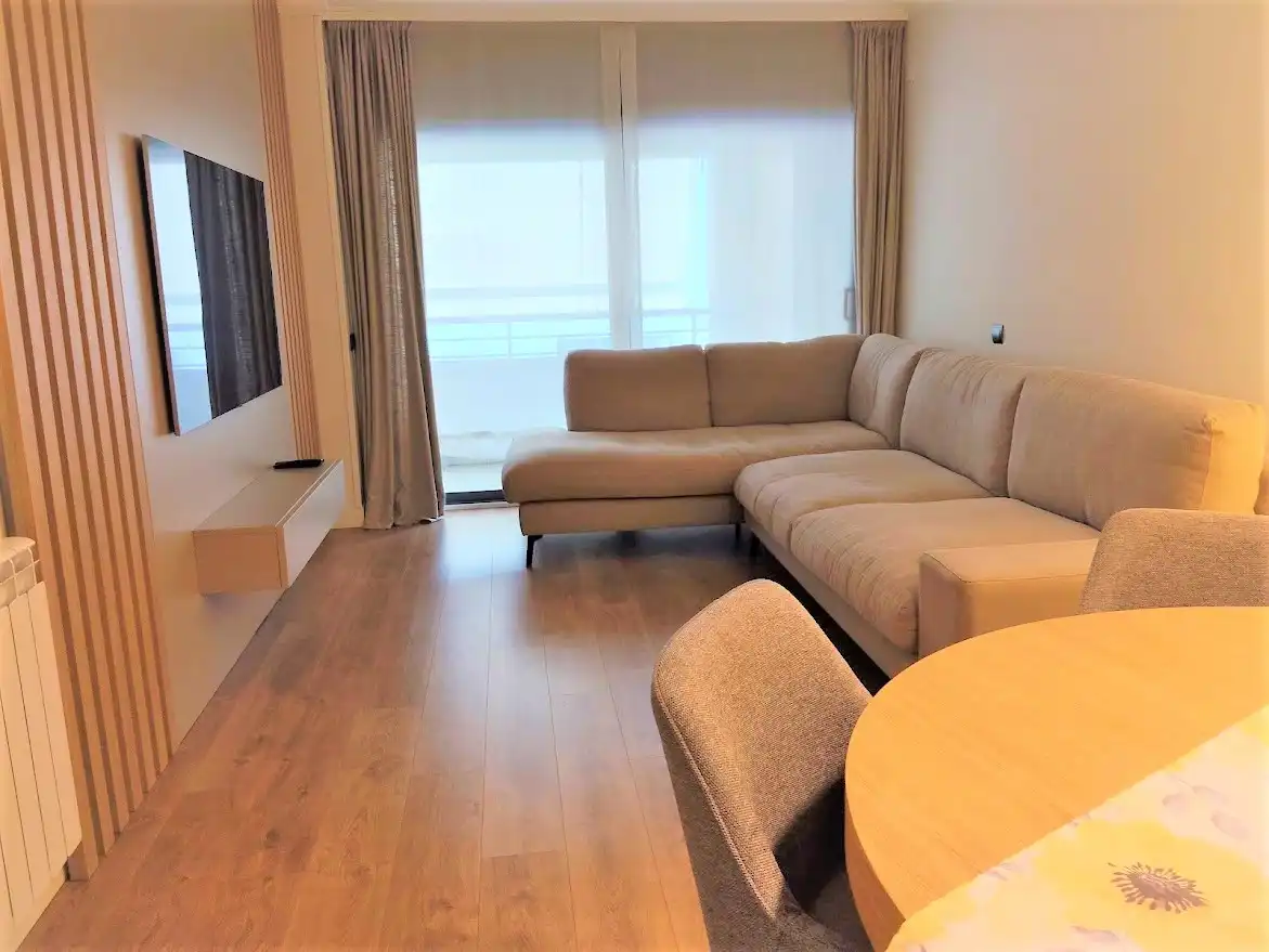 Sala d'estar de Apartament en venda en Lleida amb Aire condicionat, Calefacció i Parquet