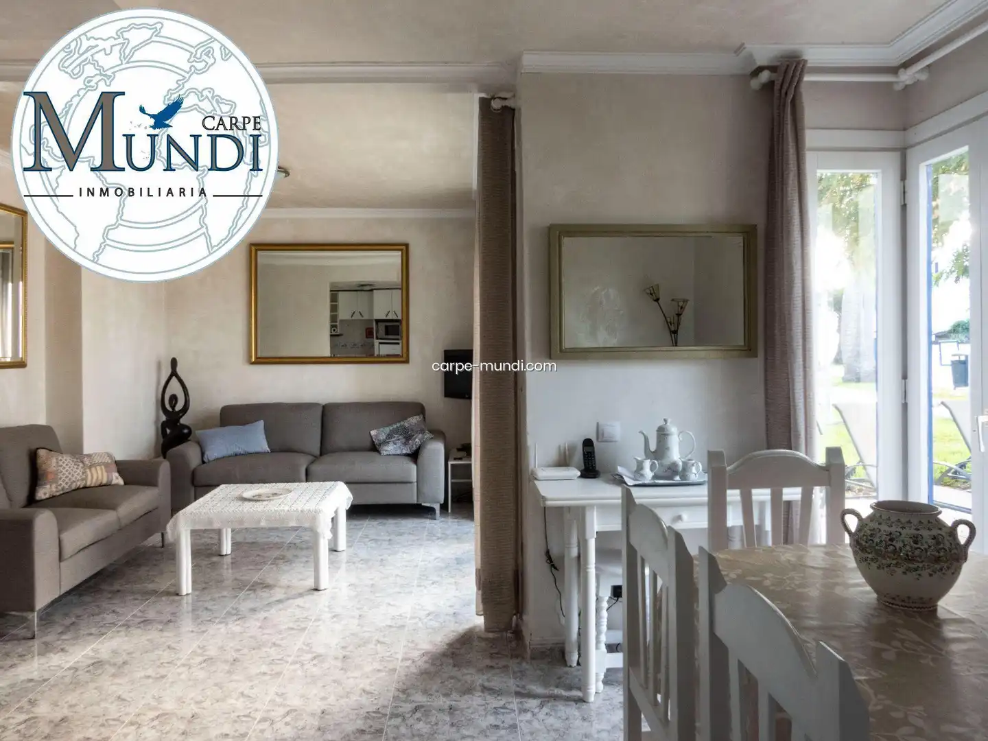 Sala d'estar de Apartament en venda en La Oliva amb Terrassa i Piscina comunitària
