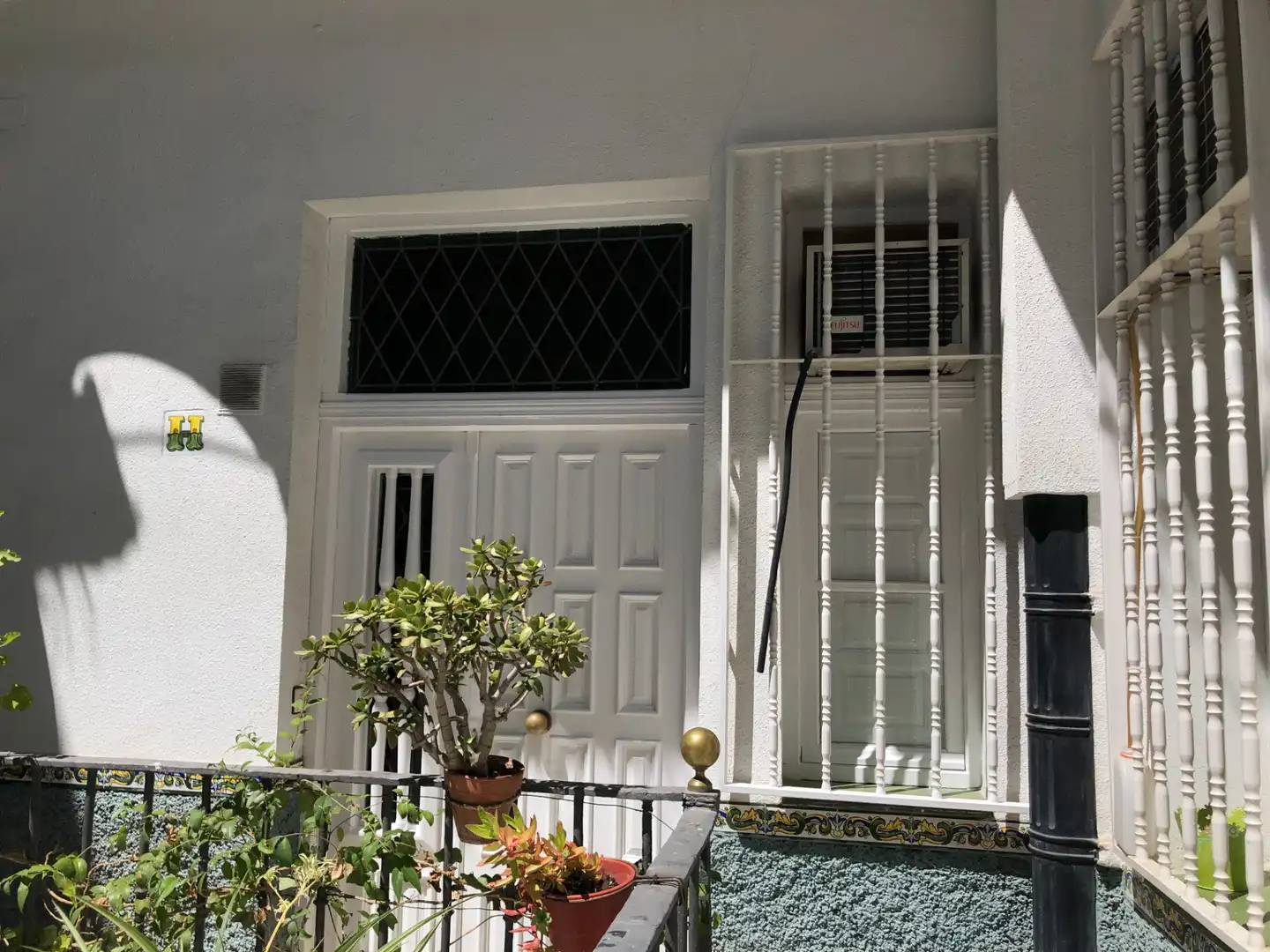 Terrasse von Maisonette zur Miete in Madrid mit Klimaanlage, Heizung und Parkett