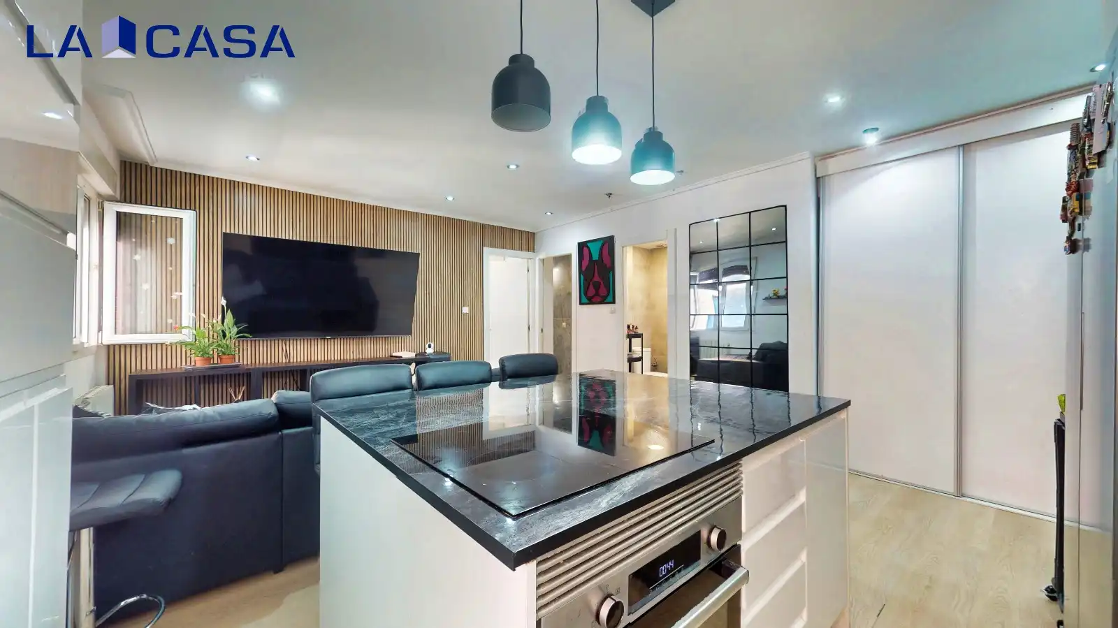 Cocina de Piso en venta en Bilbao  con Calefacción, Parquet y Amueblado