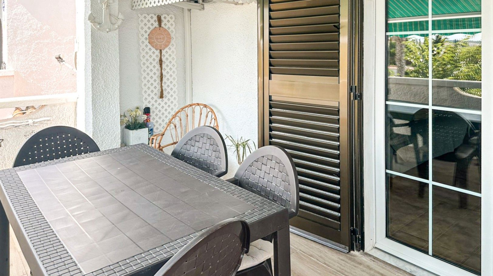 Balcony of Apartment for sale in Dénia  with Air Conditioner, Heating and Private garden