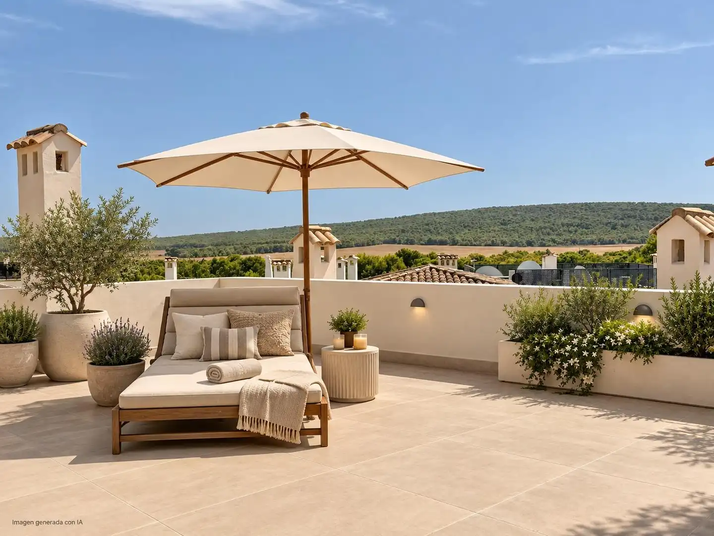 Terrace of Attic for sale in Calvià  with Air Conditioner, Private garden and Terrace