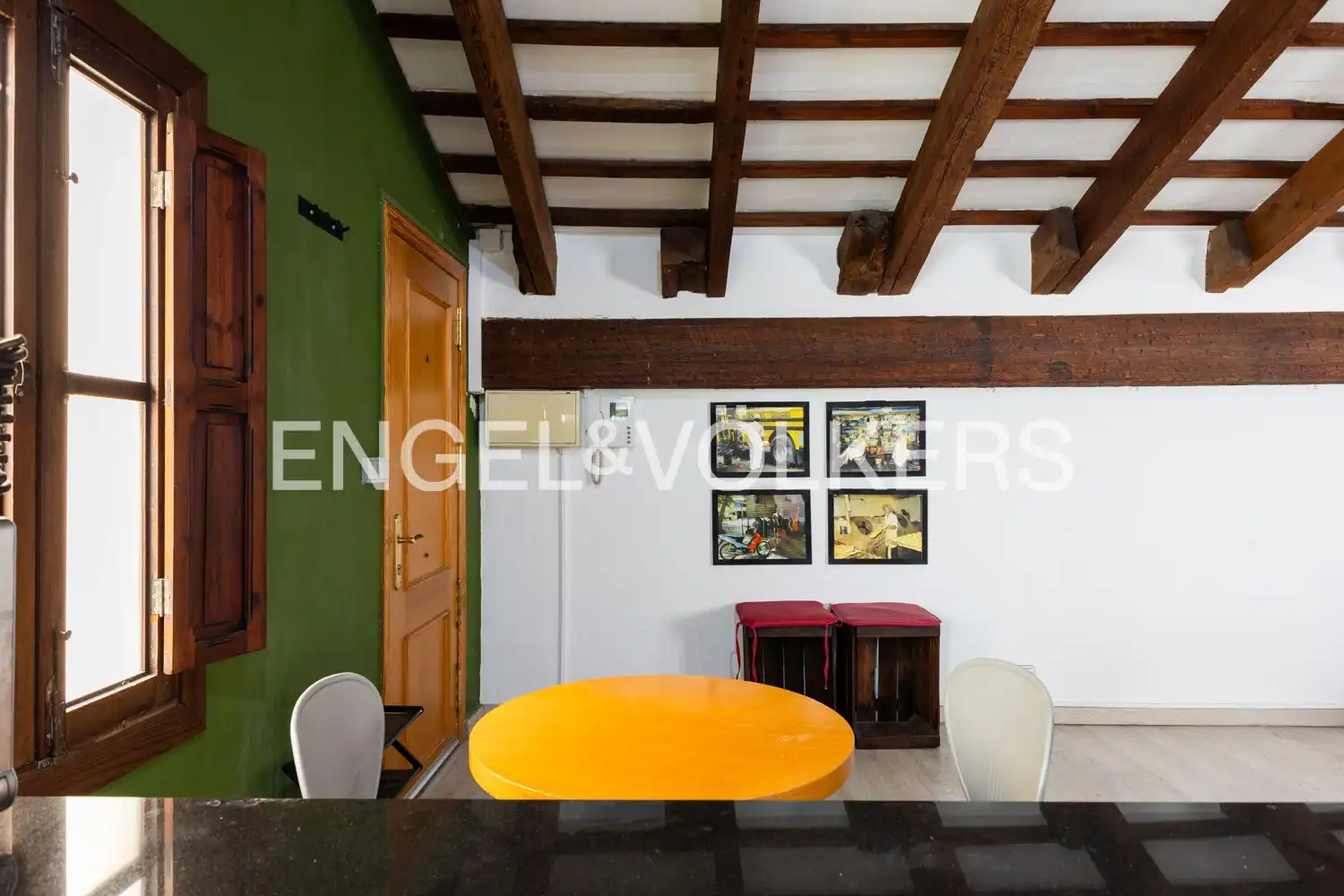 Esszimmer von Wohnung zur Miete in Valencia mit Klimaanlage, Heizung und Abstellraum