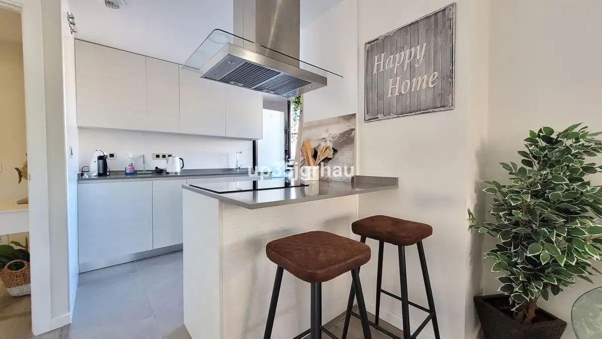 Kitchen of Apartments for sale in Estepona  with Air Conditioner, Terrace and Furnished