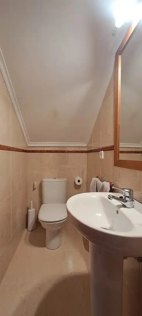 Bathroom of Houses for sale in Elburgo / Burgelu  with Heating, Private garden and Storage room