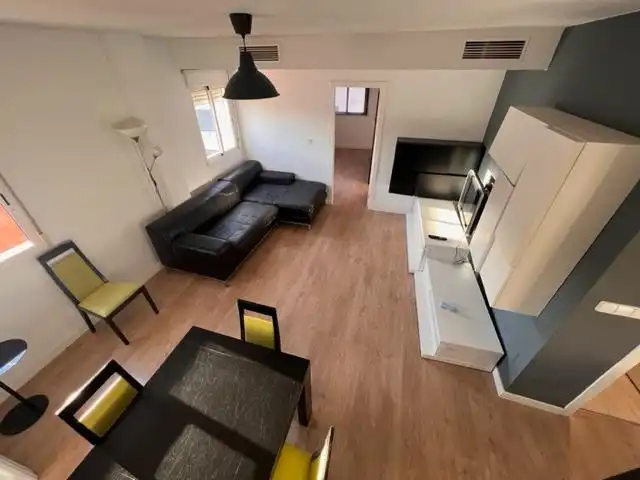 Wohnzimmer von Dachboden zur Miete in Murcia mit Klimaanlage, Heizung und Terrasse